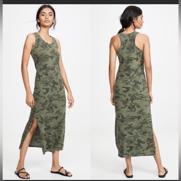 Sundry Camo Tank Dress - Picture 2 of 7